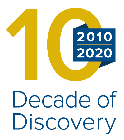 Decade of Discovery graphic